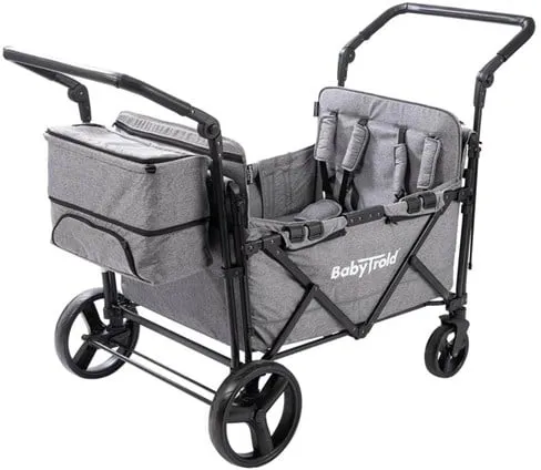 Babytrold Fun Barnevogn (inkl. seter) Grå