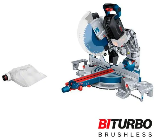 Bosch trådløs kapp- og gjærsag GCM 18V-305 GDC SOLO - BiTurbo