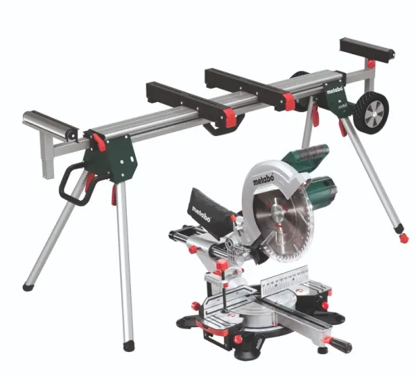 Metabo Gjæringssag KGS 305 M inkl. KSU 401 Arbeidsbenk