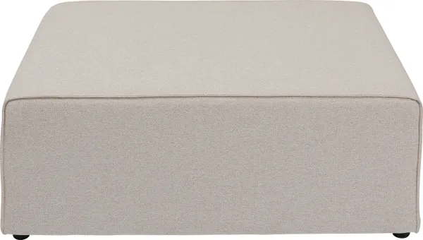KARE DESIGN Infinity Pouff Elements Cream modul - kremfarget polyester og polypropylen (68x100)