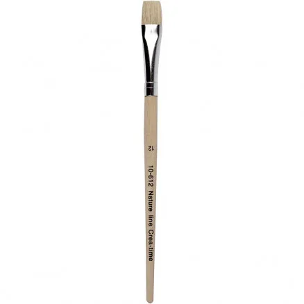 Nature Line Pensler, L: 19 cm, B: 11 mm, flat, 12 stk./ 12 pk.